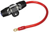 Fuseholder Agu Audiopipe W/60afuse + 1' 4ga Red Power Wire