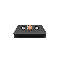 Night Fision Night Sight Set For Cz-usa P-07/p-09 Orange Tritium Front Ring/u-notched Tritium Black