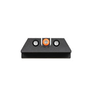 Night Fision Night Sight Set For Cz-usa P-07/p-09 Orange Tritium Front Ring/u-notched Tritium Black