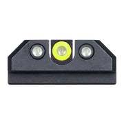 Night Fision Night Sight Set For Cz-usa P-10 C/f Yellow Front Ring/black U-notched Rear Rings