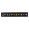 Audiodrift 4 Band Graphic Equalizer With Subwoofer Output Dual Color Illumination 7v Output