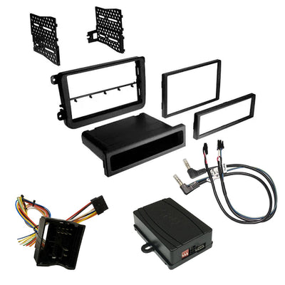 Crux Radio Replacement With Steering Wheel Control Retention And Dash Kit For Select '16-'18 Vw Vehi