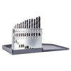 Drill America High Speed Steel Left Hand Drill Set - Sizes 1/16" - 1/4" X 64ths (13-piece)