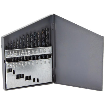 Drill America High Speed Steel Left Hand Drill Set - Sizes 1/16