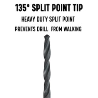 Drill America 3/8" X 12" Hss Aircraft Extension Drill Bit