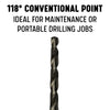 Drill 5/32x8 Oal Hs Ss Drill