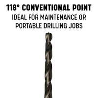 Drill 5/32x8 Oal Hs Ss Drill