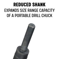 Drill America 11/16" Reduced Shank Hss Drill Bit - 1/2" Shank