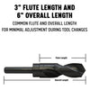Drill America 37/64" Hss Reduced Shank Drill Bit 3/8" Shank