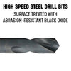 Drill America 37/64" Hss Reduced Shank Drill Bit 3/8" Shank