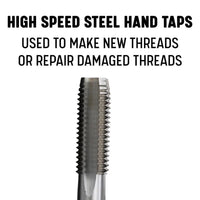 Drill America M8 X 1.25 Hss 4 Flute Tap Set