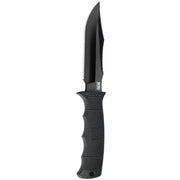 Sog Seal Pup Elite - Fixed Blade - Nylon Sheath - Black Tini Straight Edge Knife
