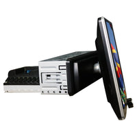 Extreme Car Audio Single Din 360 Degree Swivel 10.1" Am/fm/bt Wireless Carplay & Android Auto