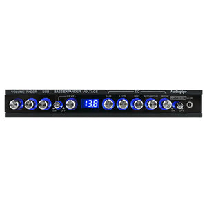 Audiopipe 5 Band Graphic Equalizer With 9 Volt Line Driver Output
