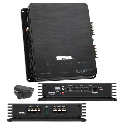 Soundstorm Mosfet 2ch 1000w Power Amplifier Remote Woofer Level Control