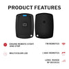 Fortin Evo-all Remote Starter For Low-current Vehicles With Two 1-way Remotes