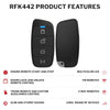 Fortin Evo-one Remote Starter For High-current Or Low-current Ignition Vehicles/2-way 4-button Remot