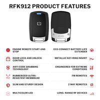 Fortin Evo-one Remote Starter For High-current Or Low-current Ignition Vehicles/two 2-way Remotes