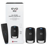 Fortin Evo-one Remote Starter For High-current Or Low-current Ignition Vehicles/two 2-way Remotes
