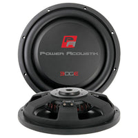 Power Acoustik 10" Shallow Mount Woofer 600w Rms/1200w Max Single 4 Ohm Voice Coil