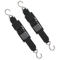 Boatbuckle Stainless Steel Kwik Lok Transom Tie-down (pair)