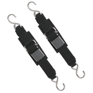 Boatbuckle Stainless Steel Kwik Lok Transom Tie-down (pair)