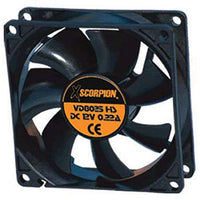 Fan Xscorpion 5" Square