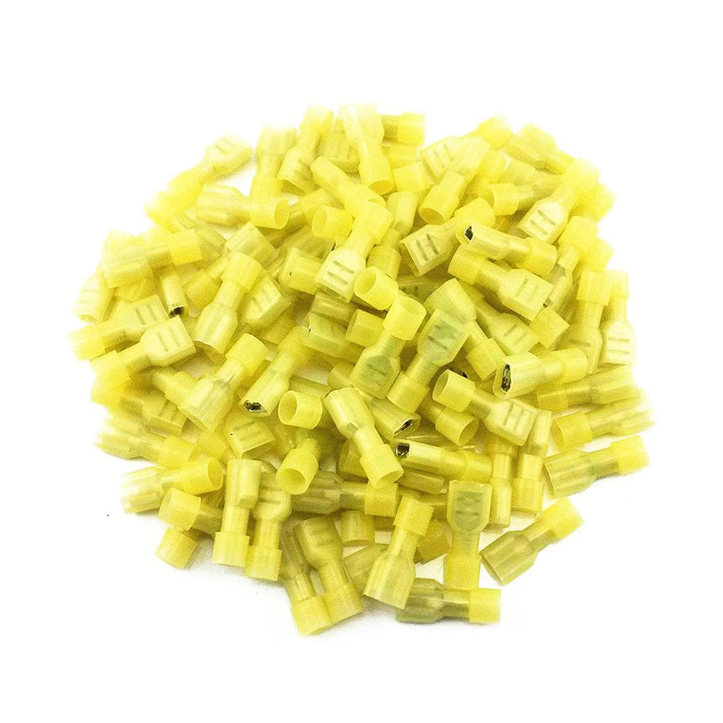 Xscorpion Insulated Female Quick Disconnect 10/12ga. - Yellow (100 Pack)