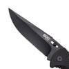 Sog Salute Clip Point Folding Knife With G10 Grips