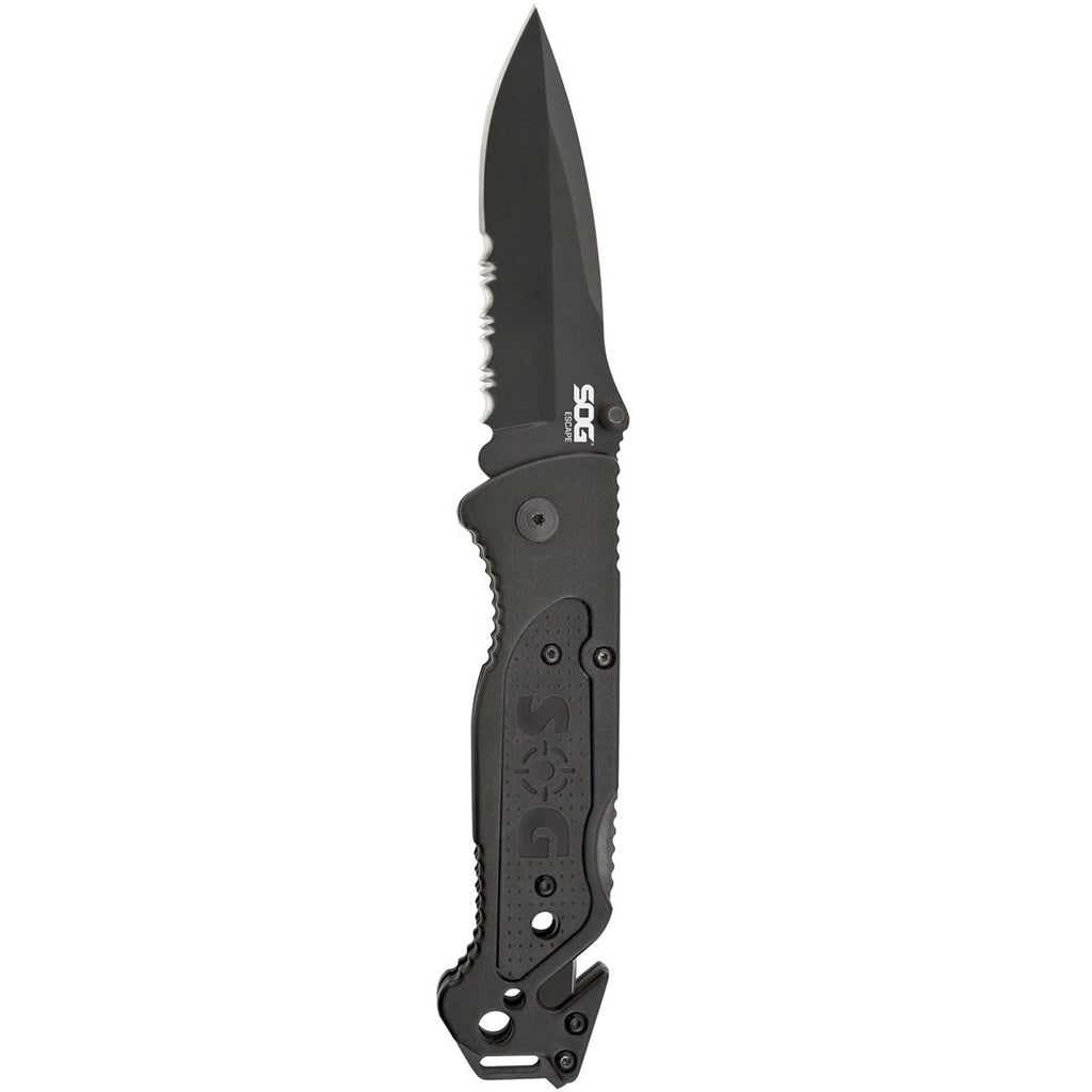 Sog Escape - Black Folding Knife