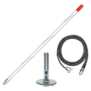 Firestik 2' (61cm) Single Roof Mount "ngp" Kit Complete (white)