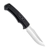 Field Knife Fixed 4" Satin Plain Clip Point Blade Thermoplastic Rubber Handles Grn Sheath