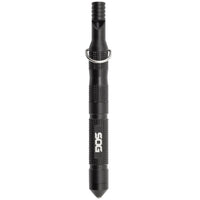 Sog Flint With Safety Whistle Fire Starter Tinder Compartment And Carbide Glass Breaker 4.3" Over