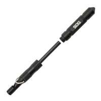 Sog Flint With Safety Whistle Fire Starter Tinder Compartment And Carbide Glass Breaker 4.3" Over
