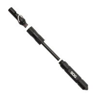 Sog Flint With Safety Whistle Fire Starter Tinder Compartment And Carbide Glass Breaker 4.3" Over