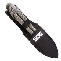 Sog Fling Spear Point Throwing Knives With Paracord-wrapped Handles (3-pack)