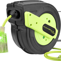 Flexzilla Pro Retractable 60' 12/3awg Extension Cord Reel