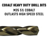 Drill America 3/8" X 12" Cobalt Aircraft Extension Drill Bit