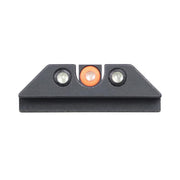 Night Fision Tritium Night Sights For Glock 17/19/34/43/48 - Orange Front Ring/u-notch Black Rear Ri
