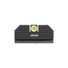 Night Fision Night Sight Set For Glock 42/43/43x/43x Mos  Yellow Front Ring/rear Green Bar