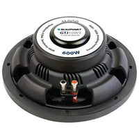 Blaupunkt 10″ Shallow Mount Woofer 300w Rms/600w Max Single 4 Ohm Voice Coil
