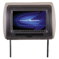 Power Acoustik 7" Headrest Monitor 3-color Skins Lcd/dvd Usb/sd Sold Each