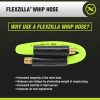 Flexzilla Whip Hose With Swivel 1/2" X 2'