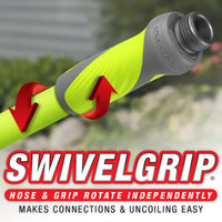 Flexzilla® Swivelgrip® Garden Lead-in Hose 5/8"x10' 3/4"-11 1/2 Ght Fittingszillagreen® (boxed)