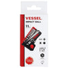 Vessel Impact Ball Torsion Bit Set In Pop-up Case (10+1 Piece Set)