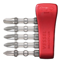 Vessel Impact Ball Torsion Bit Set - Jisdrive (5 Piece Set)