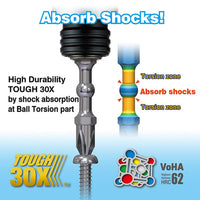 Vessel Impact Ball Torsion Bit Set - Jisdrive (5 Piece Set)