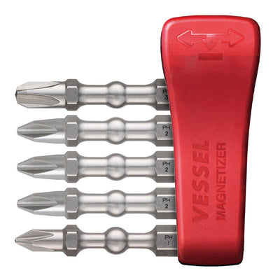 Vessel Impact Ball Torsion Bit Set - Jisdrive (5 Piece Set)