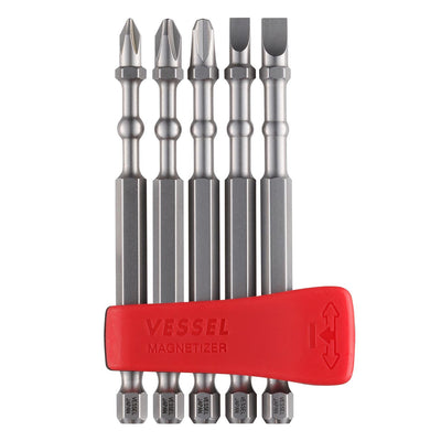 Vessel Impact Ball Torsion Bit Assortx90 5pc. (mch)