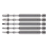 Vessel Impact Ball Torsion Bit Set With Mag Charge Holder (5 Bit Set)